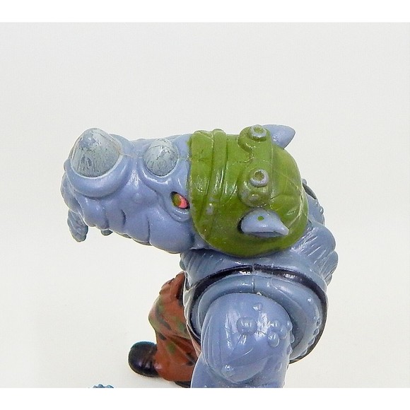 TMNT Rocksteady Rhino 1988 Mirage Studios Playmates Action Figure Turtle - Picture 4 of 11
